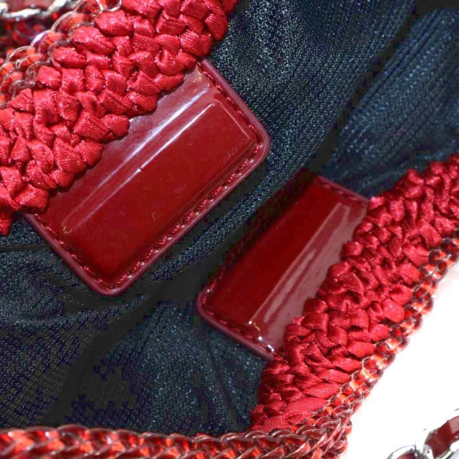 ANTEPRIMA（アンテプリマ） ワイヤーバッグ ハンドバッグ ビジュー装飾