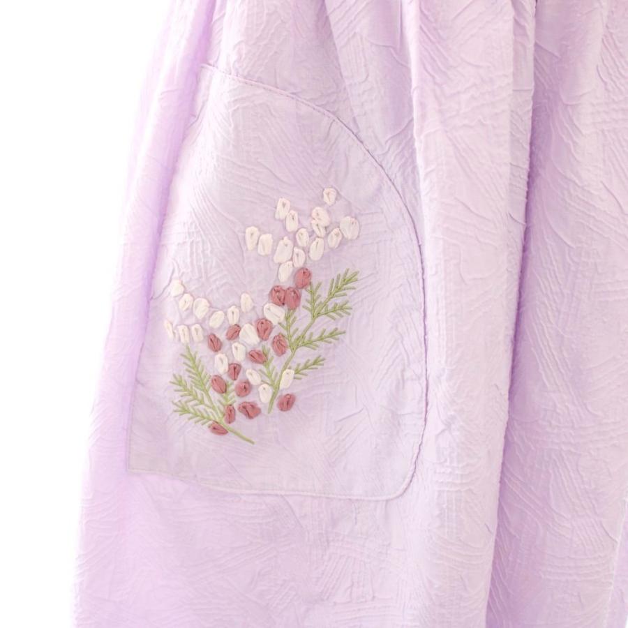 チェスティ Chesty 23SS ポケット刺繍ジャンパースカート ワンピース 