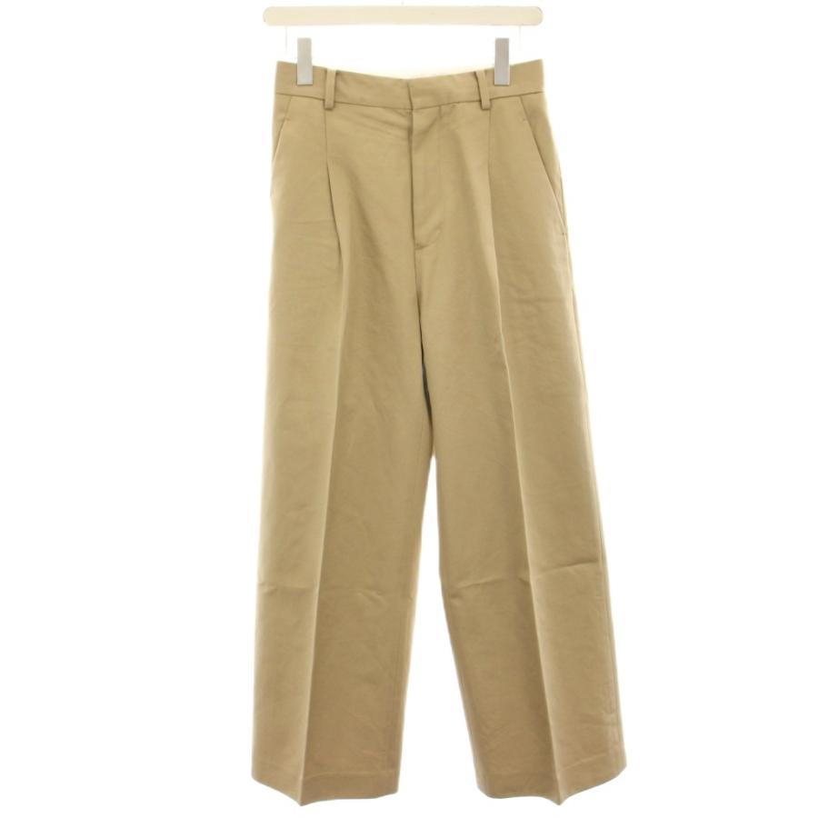 イエナ IENA 24AW センタープレスチノパンツ ワイドパンツ
