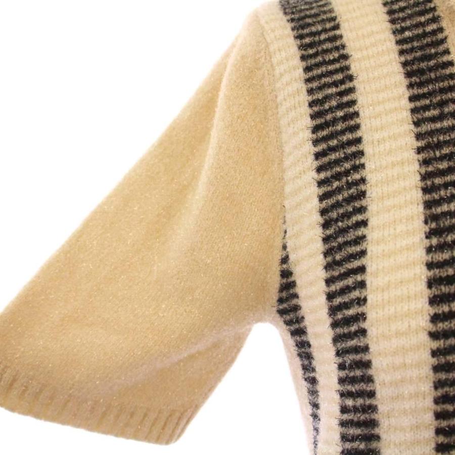 バーバリー ロンドン BURBERRY LONDON ニット 半袖 タートルネック