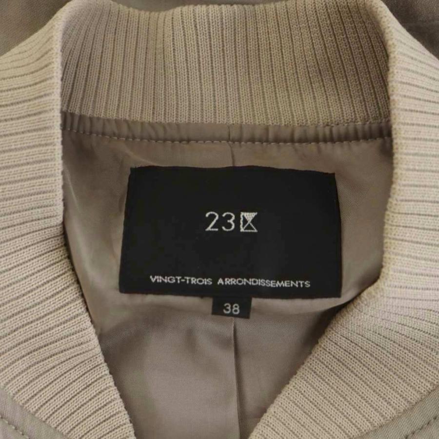 23区ブルゾン　ページュ　38サイズ 23区（ニジュウサンク） オンワード樫山 22AW ブルゾン ジャケット
