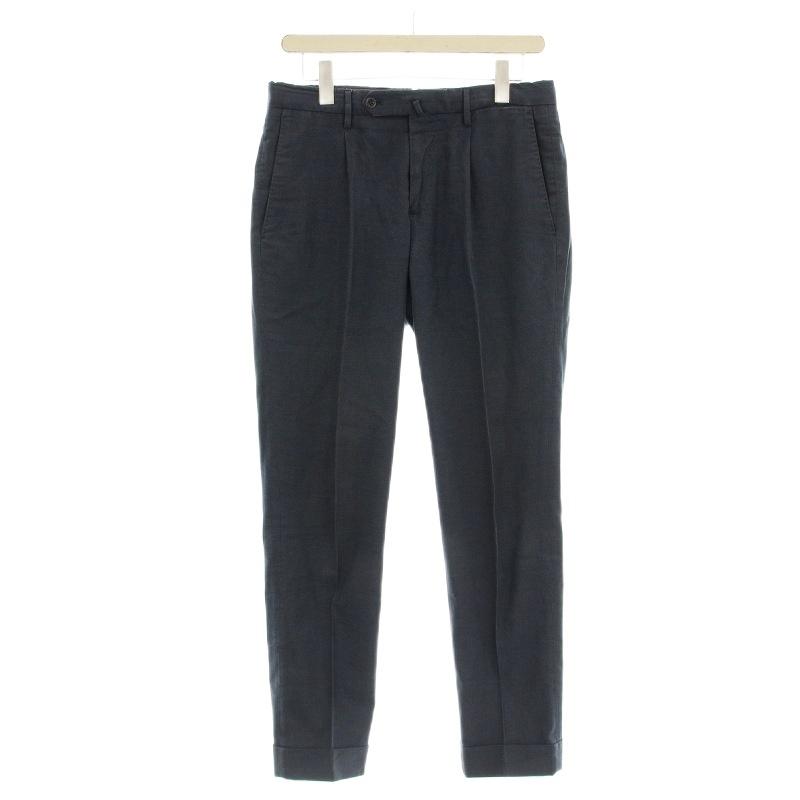 INCOTEX】美品 44 ネイビー 濃紺 スラックス Slim Fit 【公式通販】