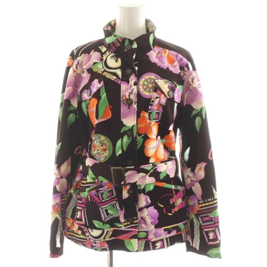 LEONARD SPORT ジャケット 中古・古着通販】LEONARD SPORT (レオナール スポーツ) フラワー裏地