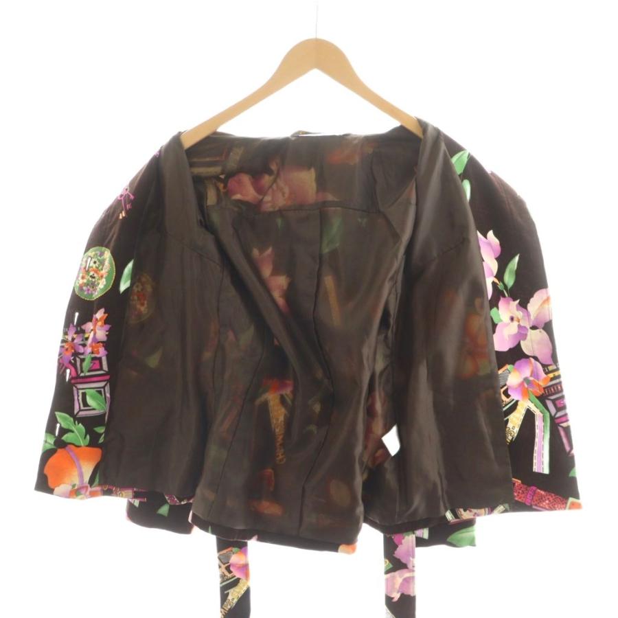 レオナールスポーツ LEONARD SPORT ジャケット コーデュロイ 花柄 香水