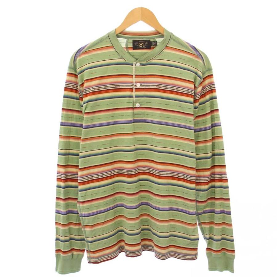 RRL ダブルアールエル ロンTボーダー ラルフローレン ダブルアールエル RRL ラルフローレン Tシャツ ロンT 長袖 ストレッチ