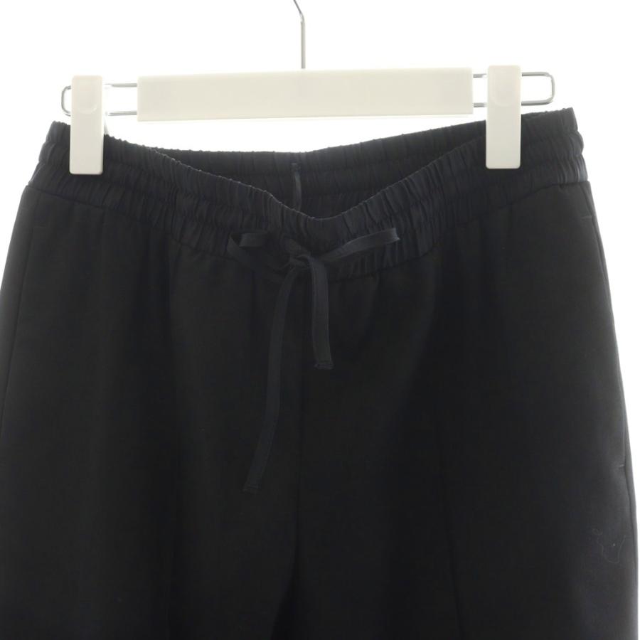 ジルサンダー JIL SANDER ジョガーパンツ ウール 32 黒 ブラック  
