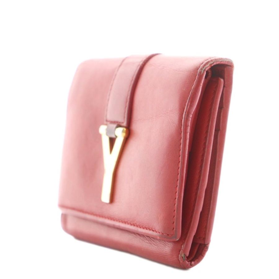 サンローラン パリ SAINT LAURENT PARIS Yライン 財布 二つ折り 小銭