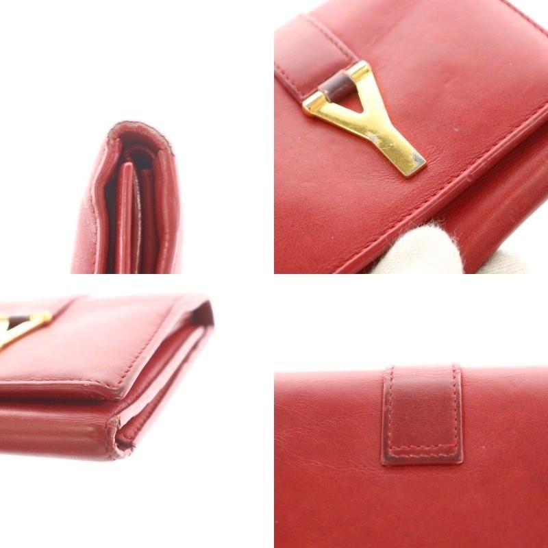 サンローラン パリ SAINT LAURENT PARIS Yライン 財布 二つ折り 小銭