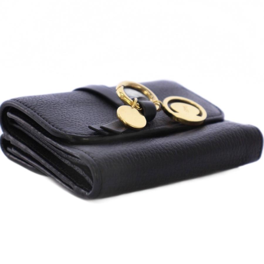 クロエ CHLOE Alphabetスモールトリフォールドウォレット 三つ折り財布