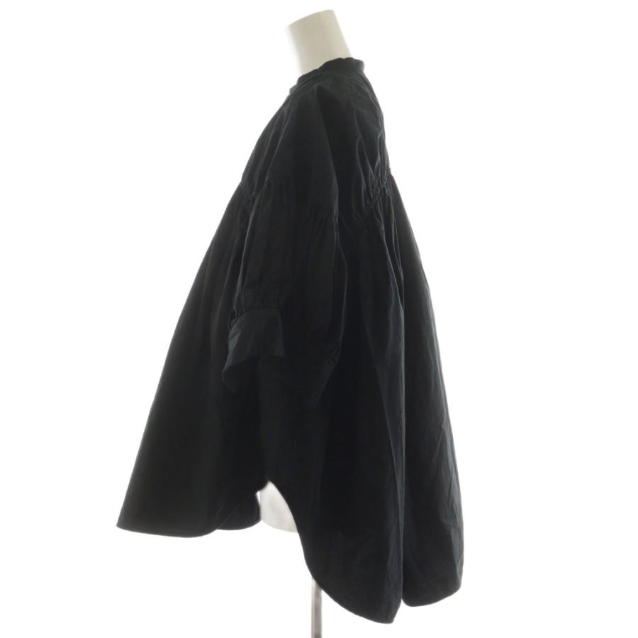 エンフォルド ENFOLD 22SS washedタイプライターギャザーシャツ