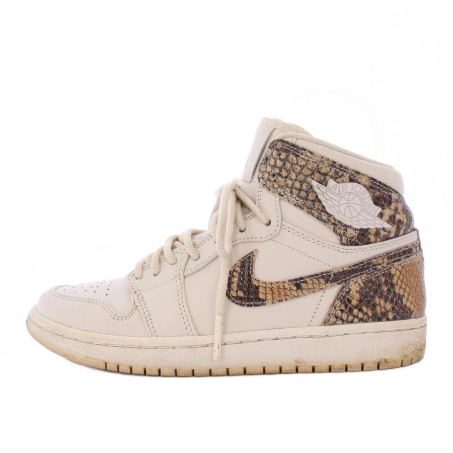シューズ(女性用) Air Jordan 1 Retro High White Snake Nike Women's Air Jordan 1 Retro High 