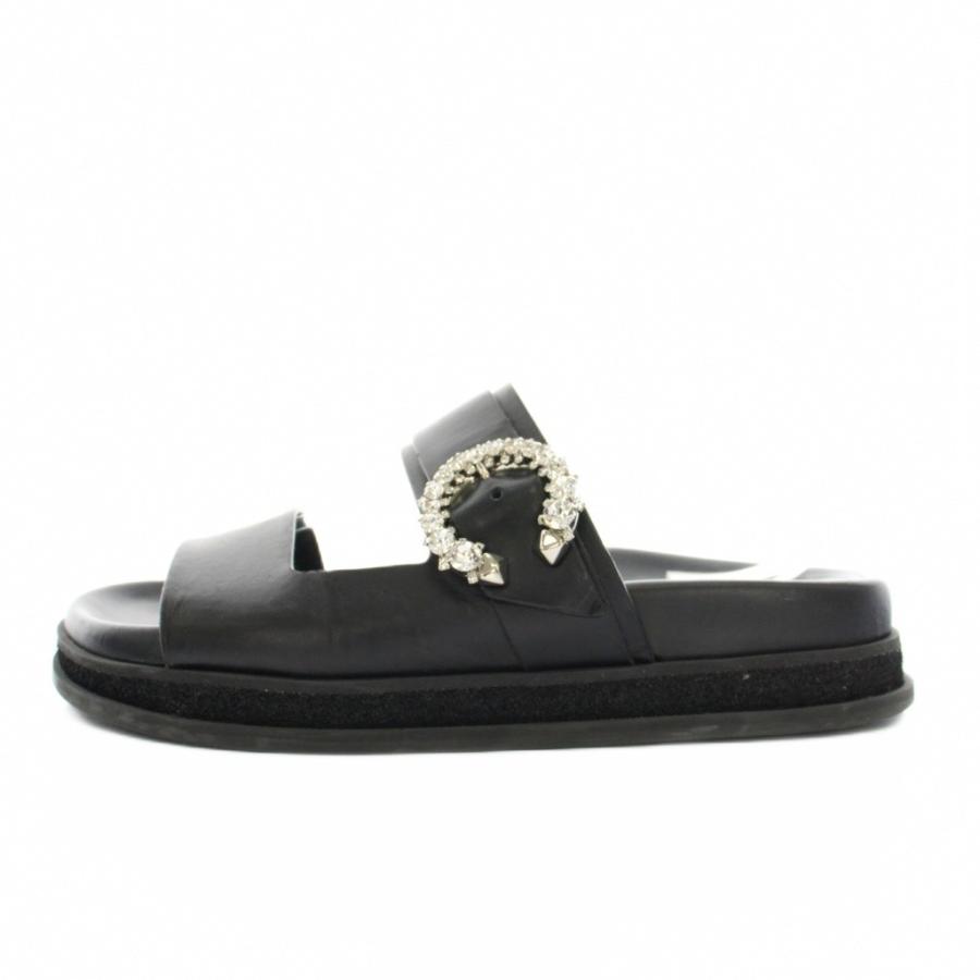 ジミーチュウ JIMMY CHOO マルガフラット MARGA FLAT サンダル レザー