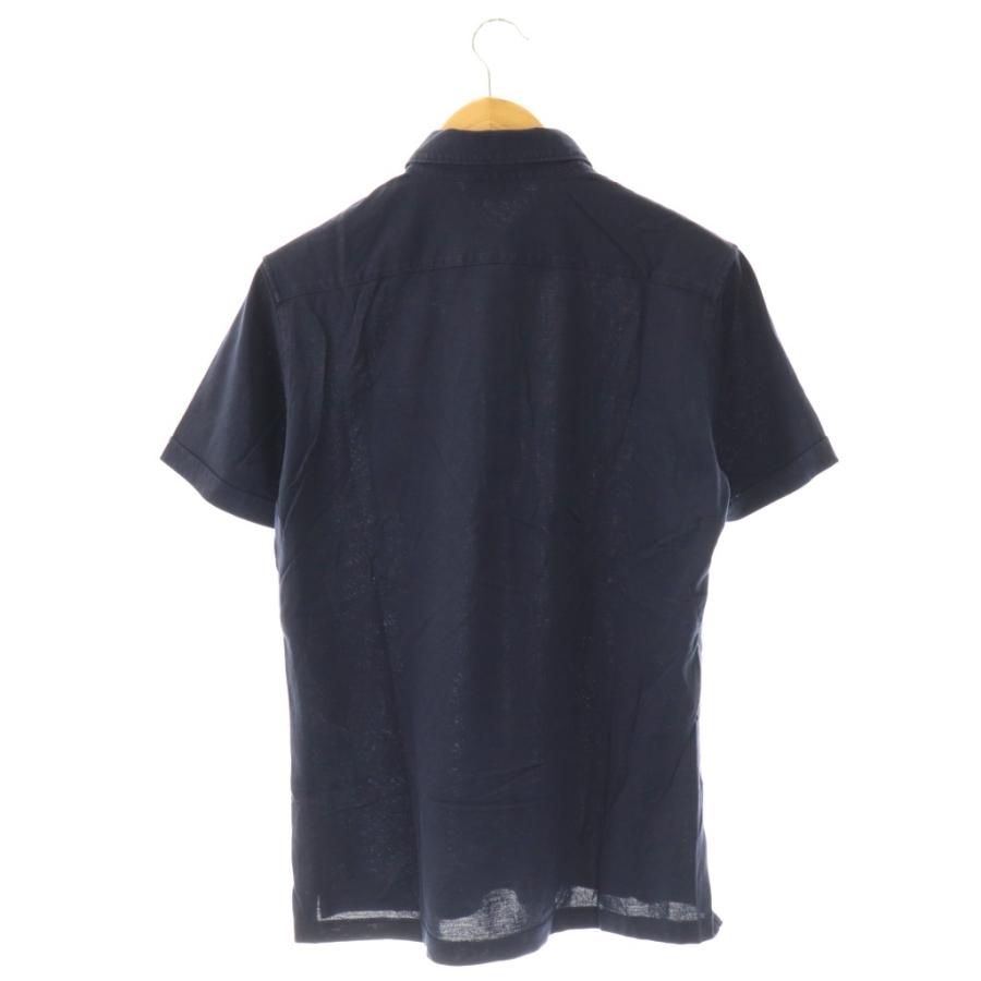 LACOSTE（ラコステ） ポロシャツ 半袖 ロゴ 4 紺 ネイビー /AT メンズ