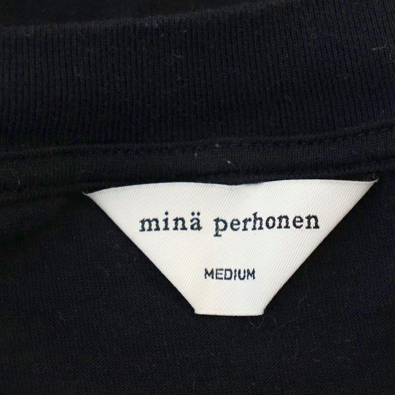 ミナペルホネン mina perhonen Tシャツ EV0773 life puzzle 半袖 M