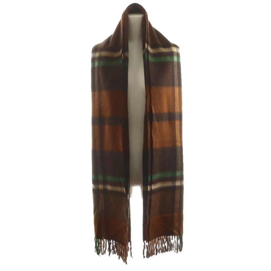専用★ジョシュアエリス カシミア 100％ 大判 チェック ストール 茶色 緑 ジョシュアエリス カシミア100％ 大判 チェック ストール ブラウン