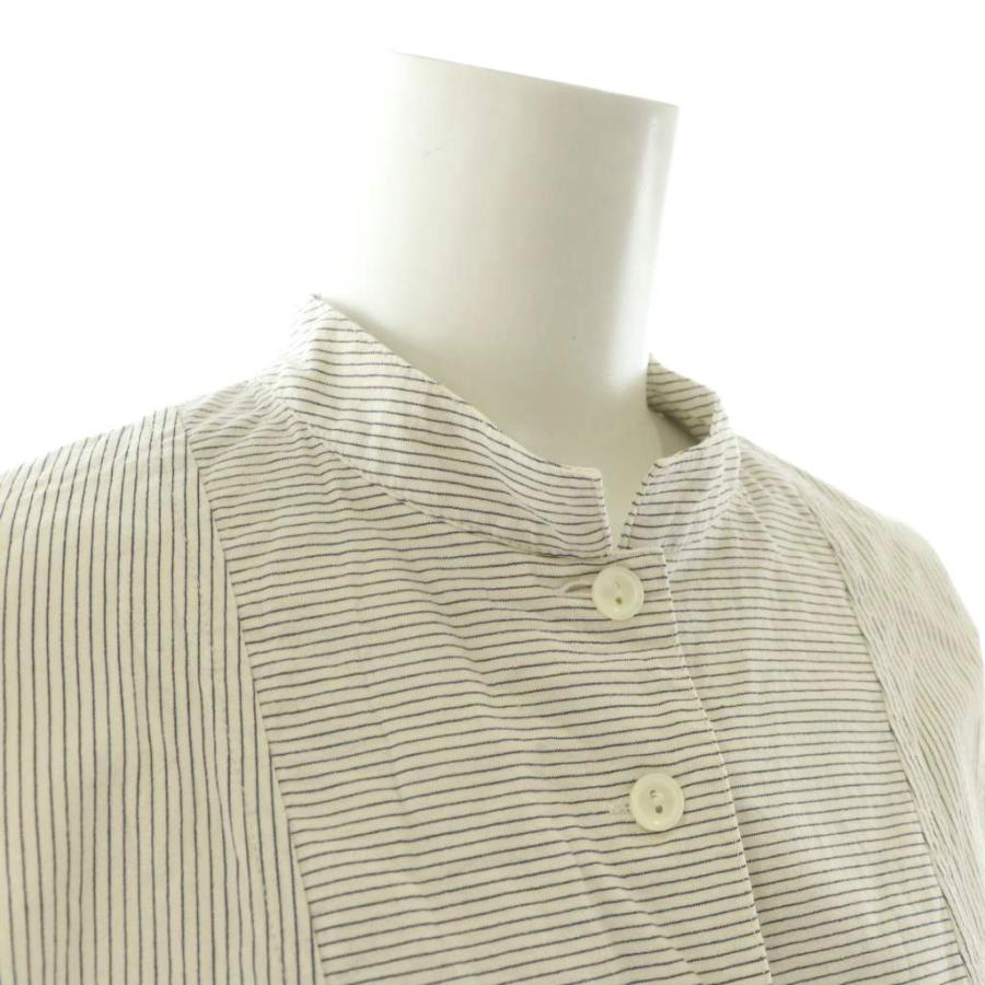 美品 A.P.C. 2,9万円 襟フリルのブラウス ホワイト系 アーペーセー 