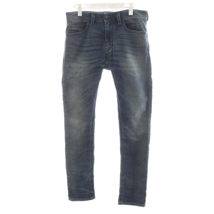 【中古】ディーゼル DIESEL THAVAR-NE デニムパンツ ジーンズ ジーパン ジッパーフライ W28 インディゴ /AN44 メンズ DIESEL（ディーゼル） DIESEL THAVAR-NE デニムパンツ ジーンズ