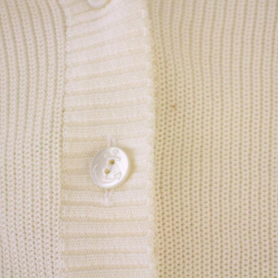 Rene（ルネ） ニット カーディガン 半袖 Vネック 36 白 6622090 /BM