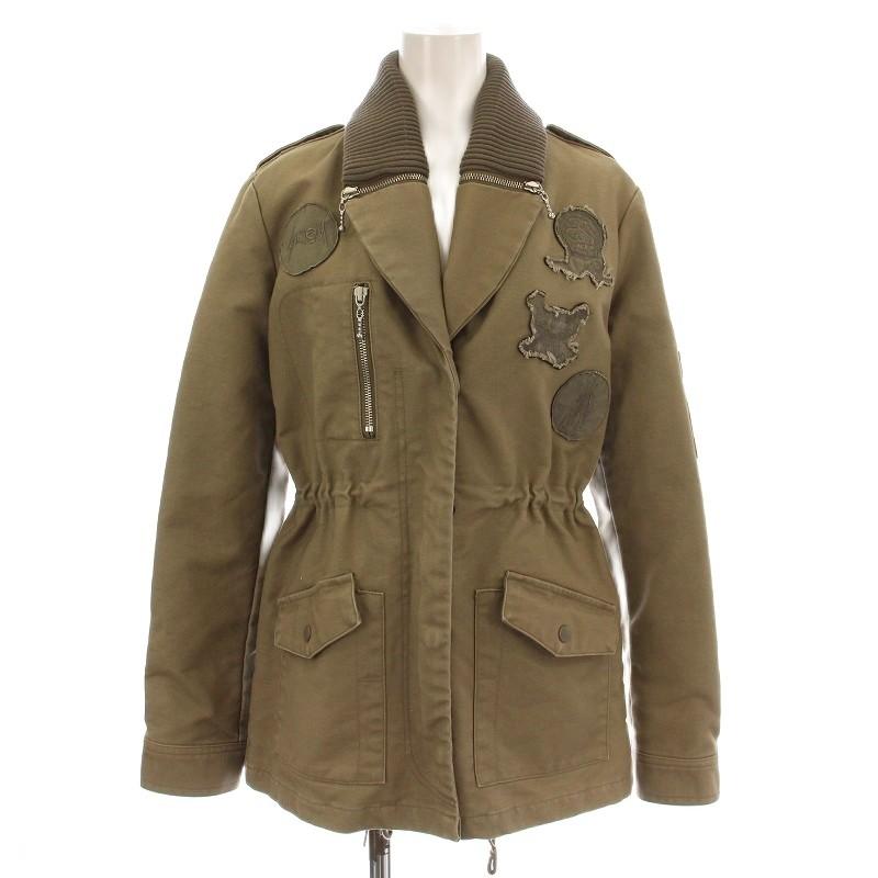 STUSSY（ステューシー） ミリタリージャケット ワッペン ブルゾン S 