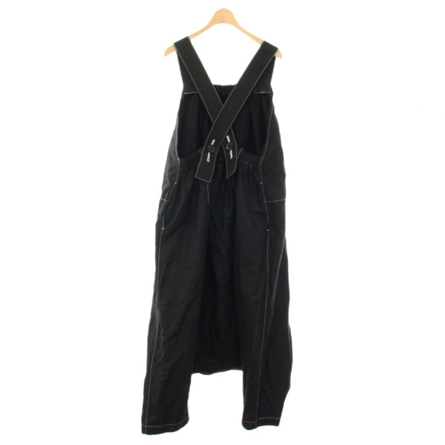 COMME des GARÇONS GIRL 黒サロペット Mサイズ タオ コムデギャルソン TAO COMME des GARCONS AD2021 22SS サルエル
