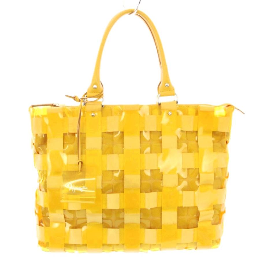 GINZA Kanematsu（銀座かねまつ） トートバッグ チェック 切替 A4