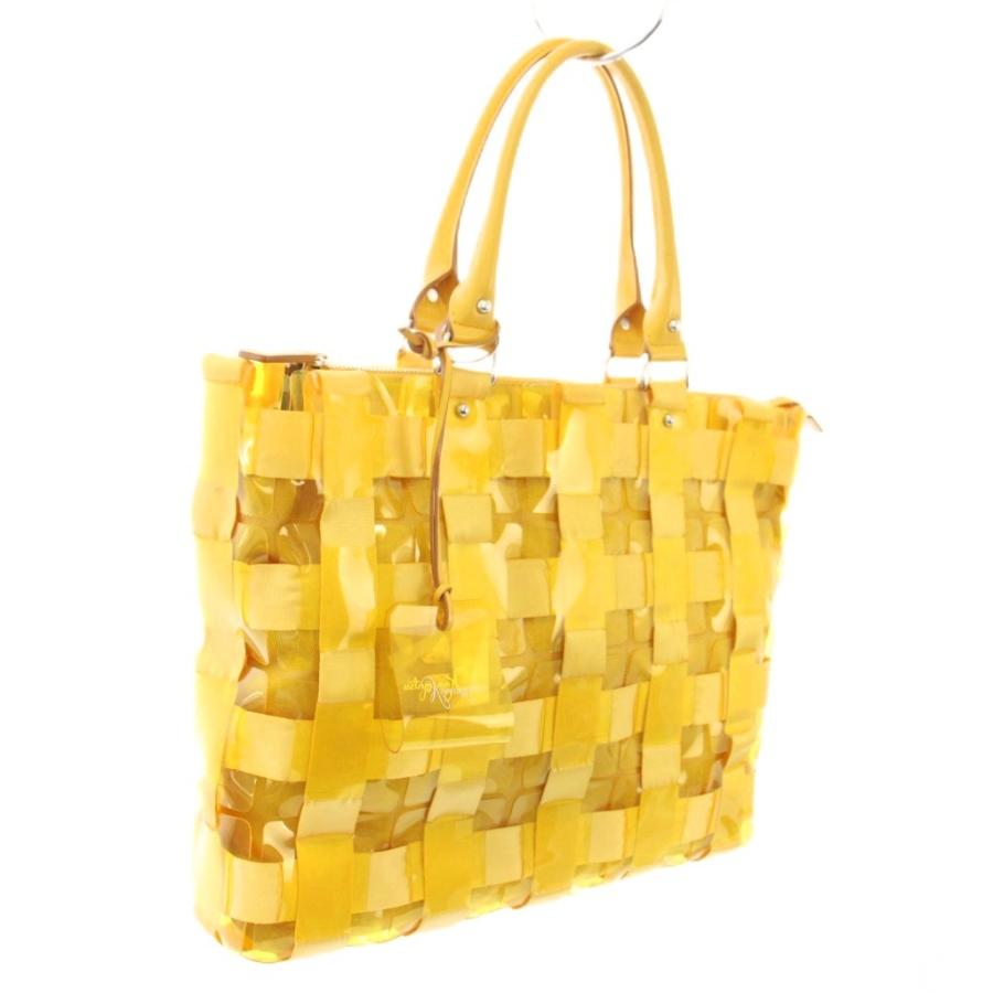 GINZA Kanematsu（銀座かねまつ） トートバッグ チェック 切替 A4