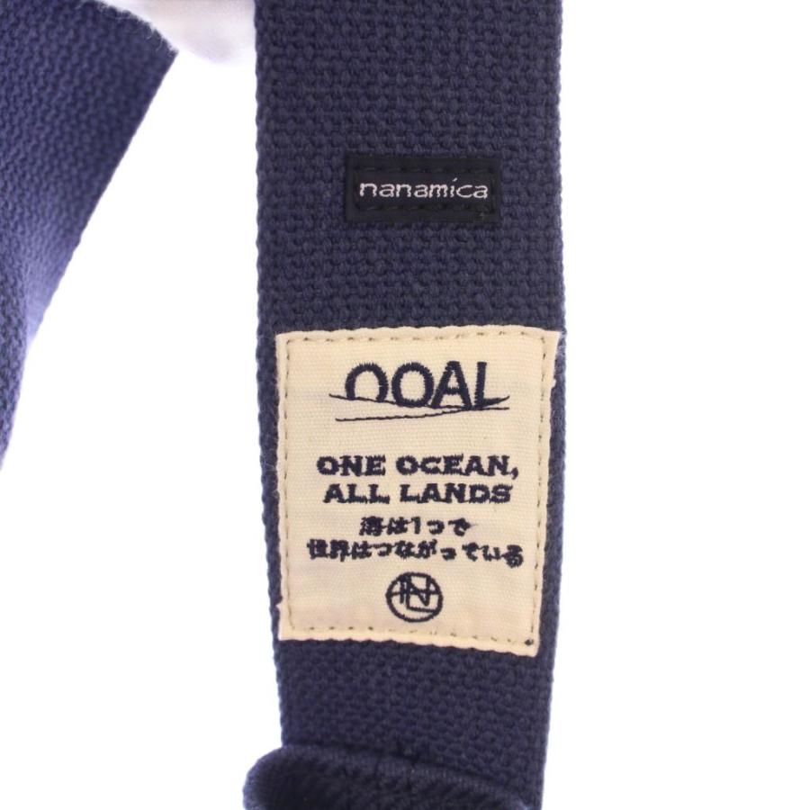 【中古】ナナミカ nanamica ショルダーバッグ キャンバス 無地 紺 ネイビー /BB メンズ ナナミカ nanamica ショルダーバッグ キャンバス 無地 紺 ネイビー /BB