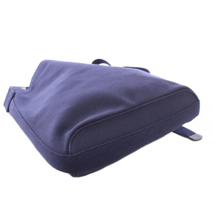 ナナミカ nanamica ショルダーバッグ キャンバス 無地 紺 ネイビー /BB