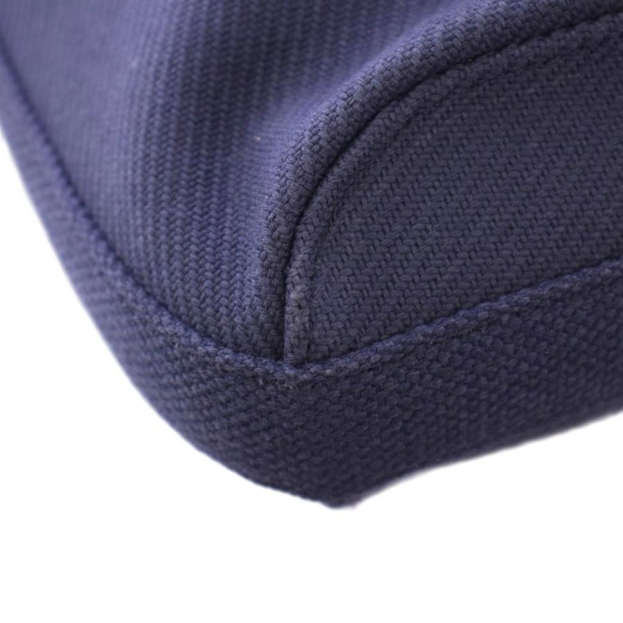 ナナミカ nanamica ショルダーバッグ キャンバス 無地 紺 ネイビー /BB