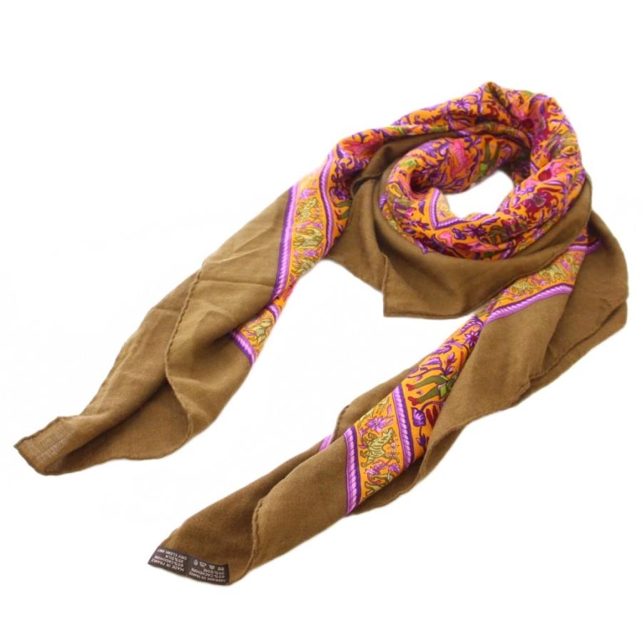 HERMES カレ140 CHASSE EN INDE 未使用 ケース付き 希少 【公式通販】