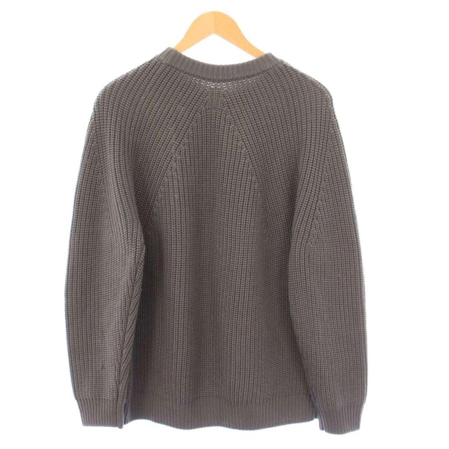 バトナー BATONER シグネチャークルーネックメリノウールニットプル