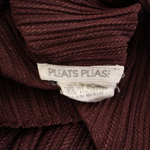 プリーツプリーズ PLEATS PLEASE イッセイミヤケ シャツワンピース
