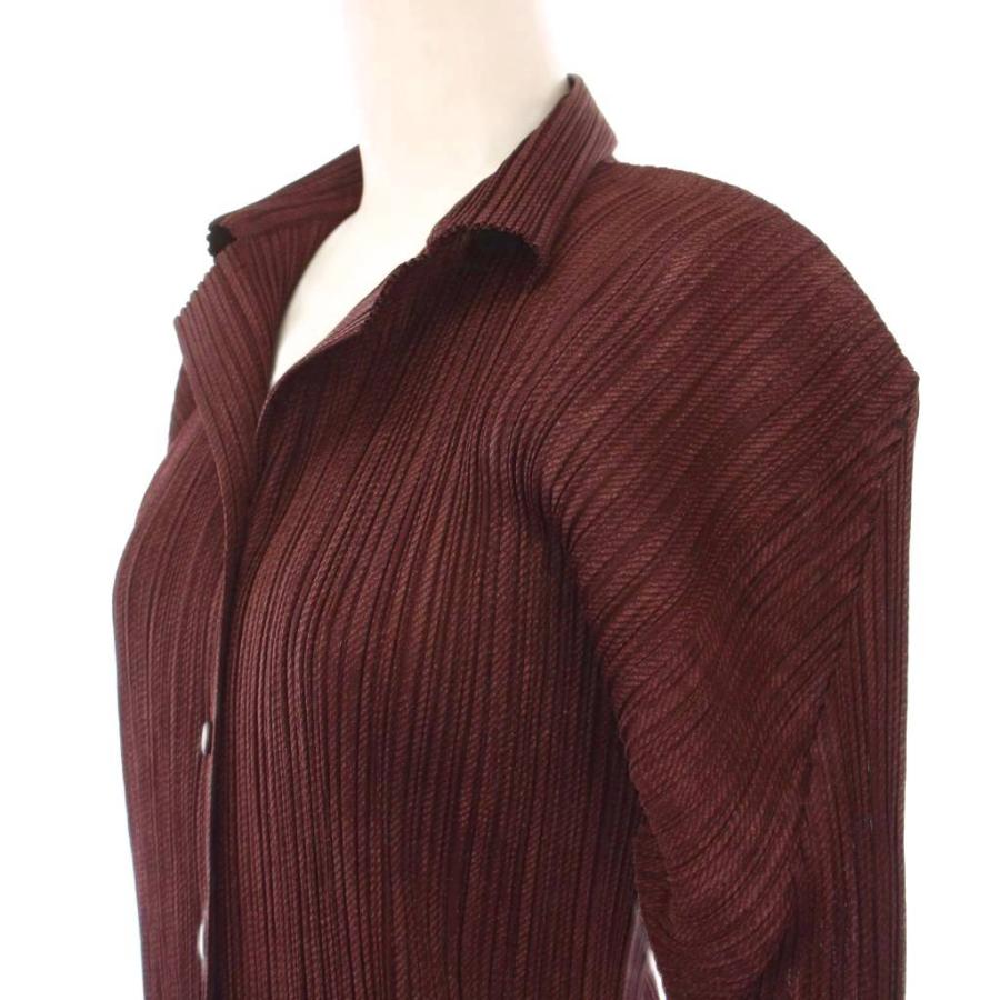 プリーツプリーズ PLEATS PLEASE イッセイミヤケ シャツワンピース