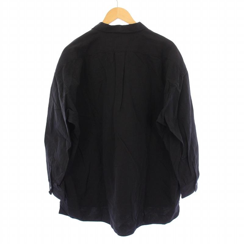 キャプテン サンシャイン スタンドカラースモックフィンクスリネン