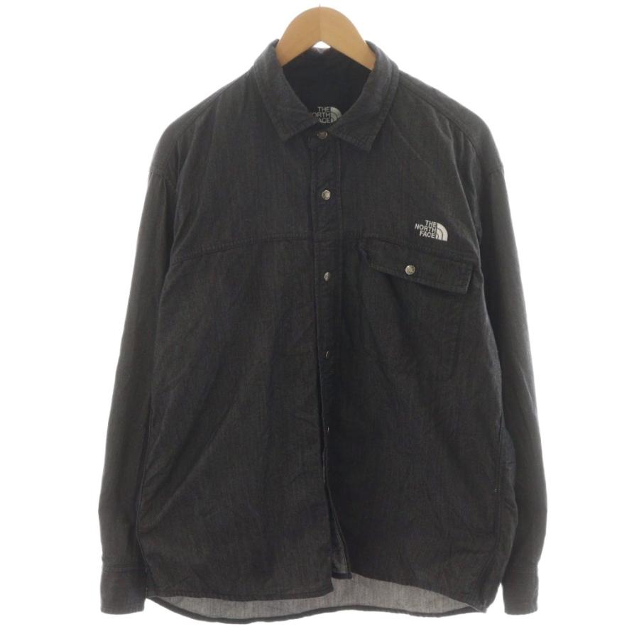 THE NORTH FACE ザノースフェイス ロングスリーブナイロンデニム