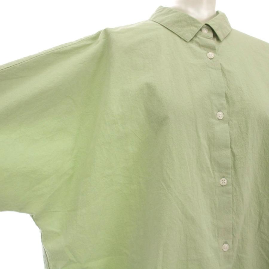 セット SETTO RESORT BUTTON SHIRT シャツ ブラウス 長袖 F ライト 