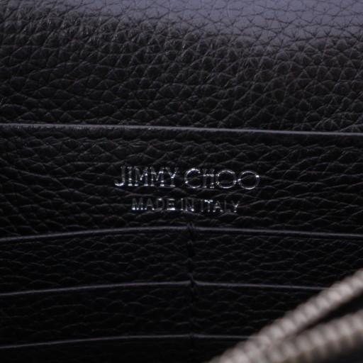 ジミーチュウ パレス ショルダーバッグ スタースタッズ チェーン レザー 黒 ジミーチュウ JIMMY CHOO パレス ショルダーバッグ スタースタッズ
