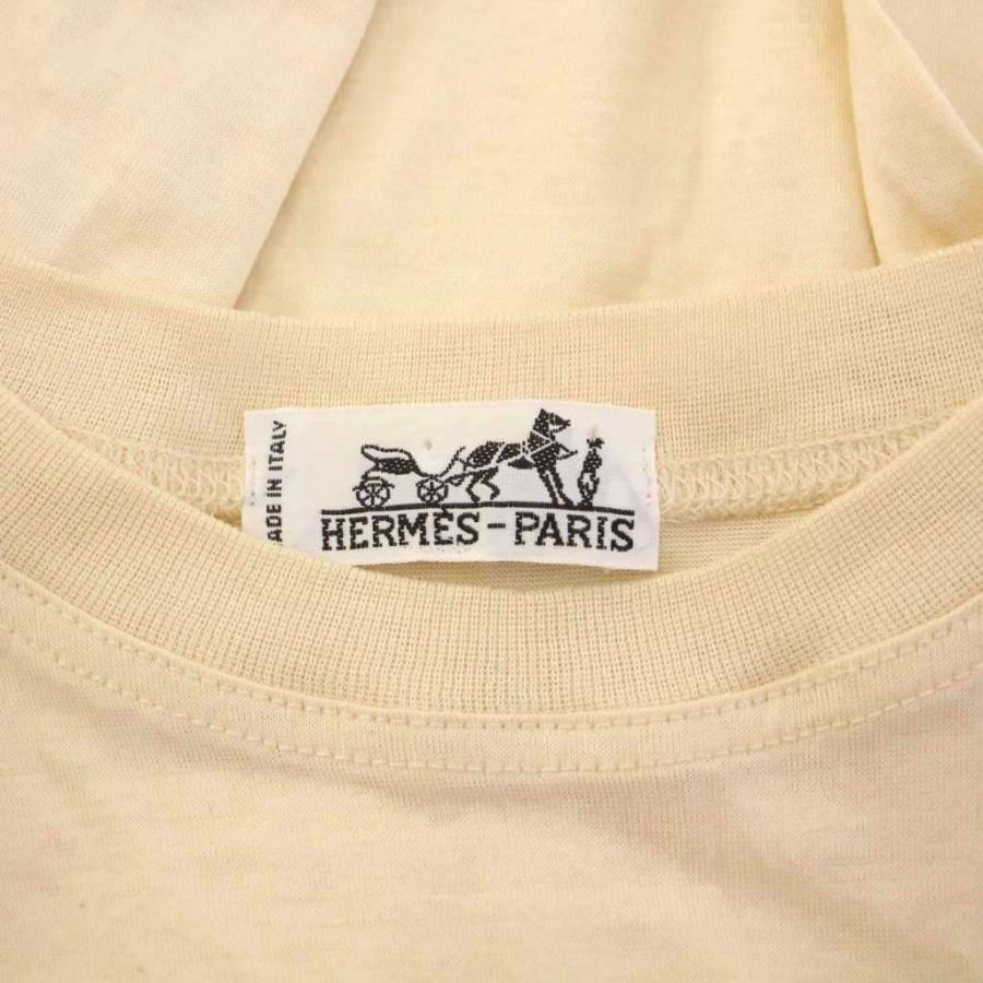 エルメス HERMES Tシャツ カットソー 半袖 クルーネック