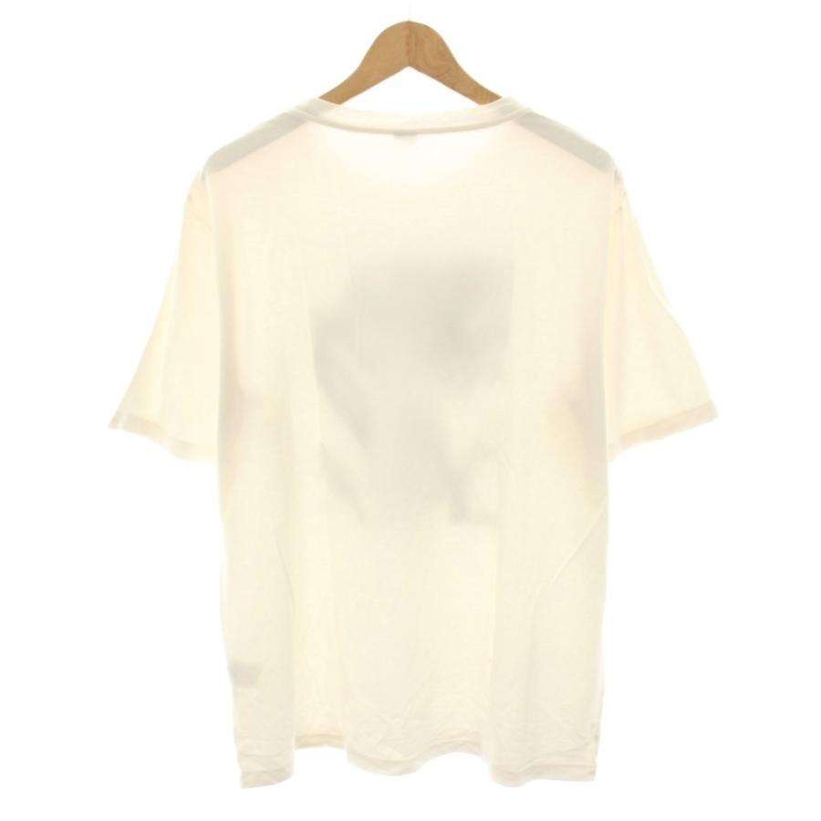 ベルルッティ 23AW スエードエフェクトフレームスクリットTシャツ