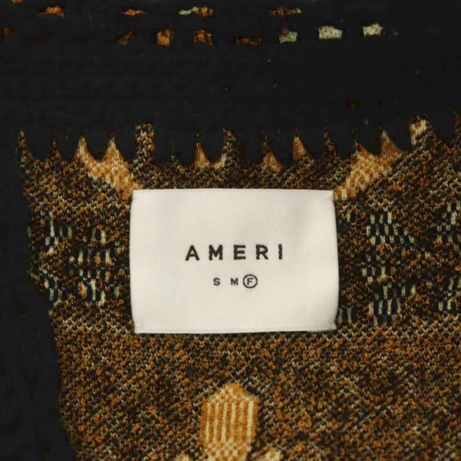 アメリヴィンテージ Ameri VINTAGE 22AW RUG PATTERN KNIT JACKET