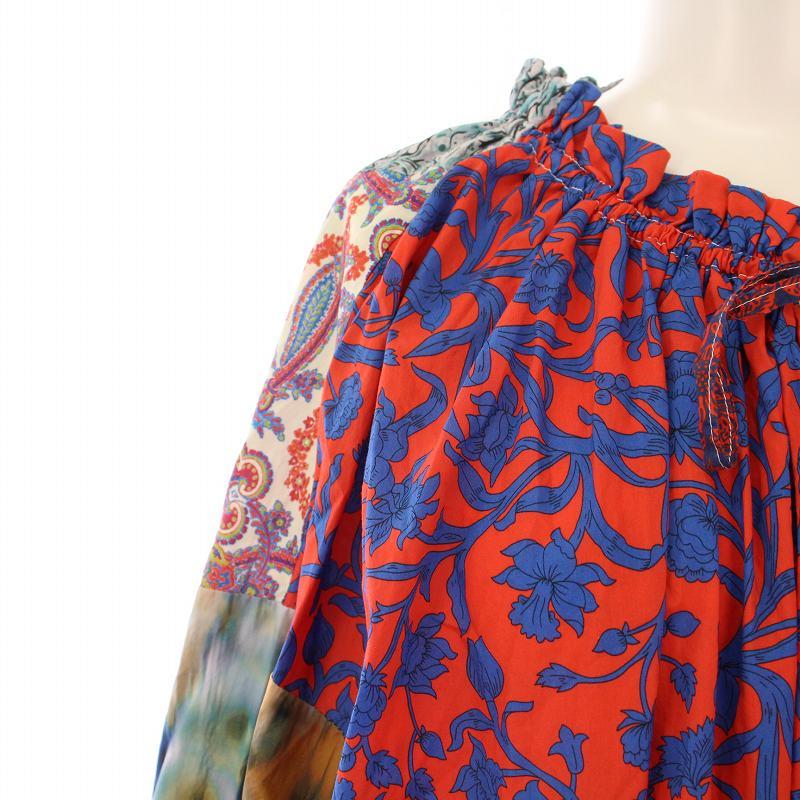 アメリヴィンテージ リバティパッチワークMLTドレス フレアワンピース