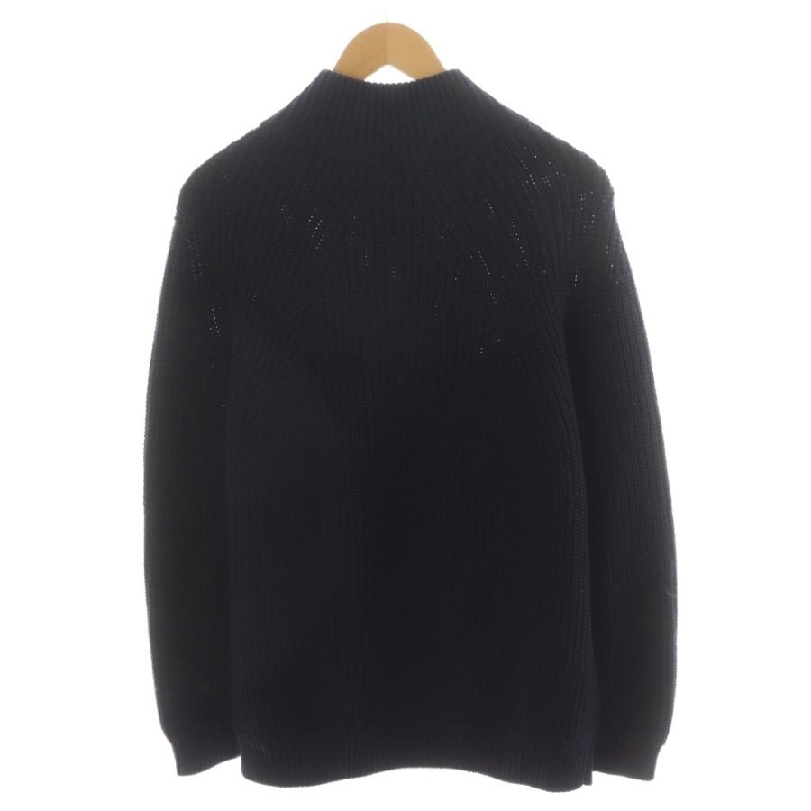 BATONER お買い得品 ジップアップニット BN21FM-025 BATONER ブラック