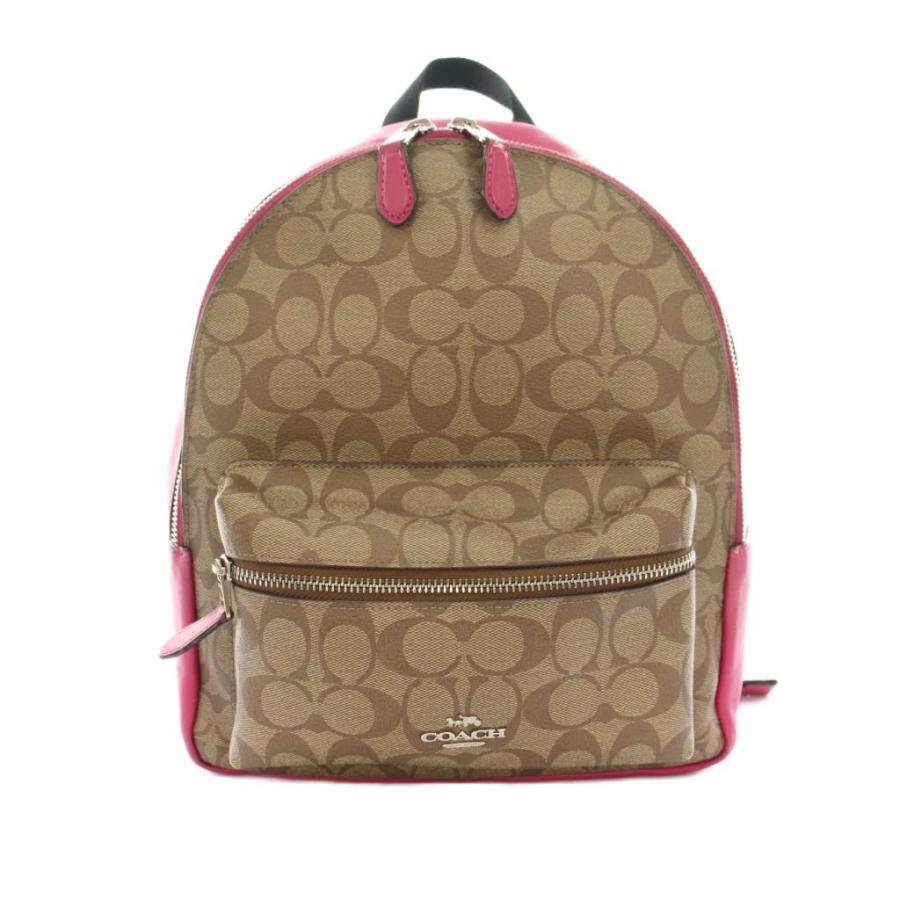 COACH（コーチ） チャーリーミディアムシグネチャーリュックサック 