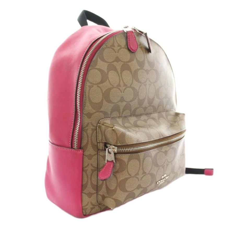 極美品】COACH チャーリー リュック デイパック シグネチャー 【公式通販】