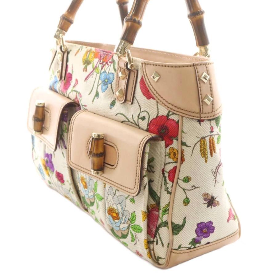 Gucci ピンク ハンドバッグ　カゴバッグ　バンブー　グッチ Gucci ピンク ハンドバッグ カゴバッグ バンブー グッチ 写真1