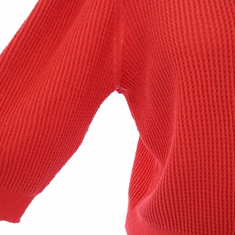 エムズグレイシー M'S GRACY 24SS ニットカーディガン 五分袖 クルー