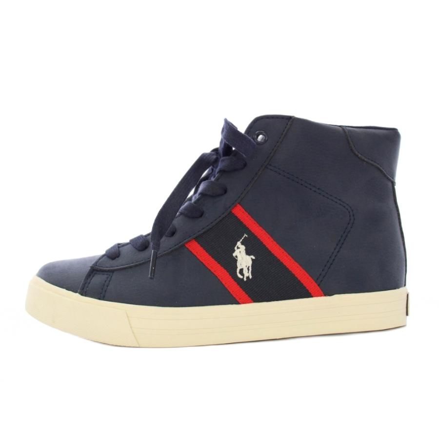 ポロ ラルフローレン POLO RALPH LAUREN スニーカー ハイカット レザー