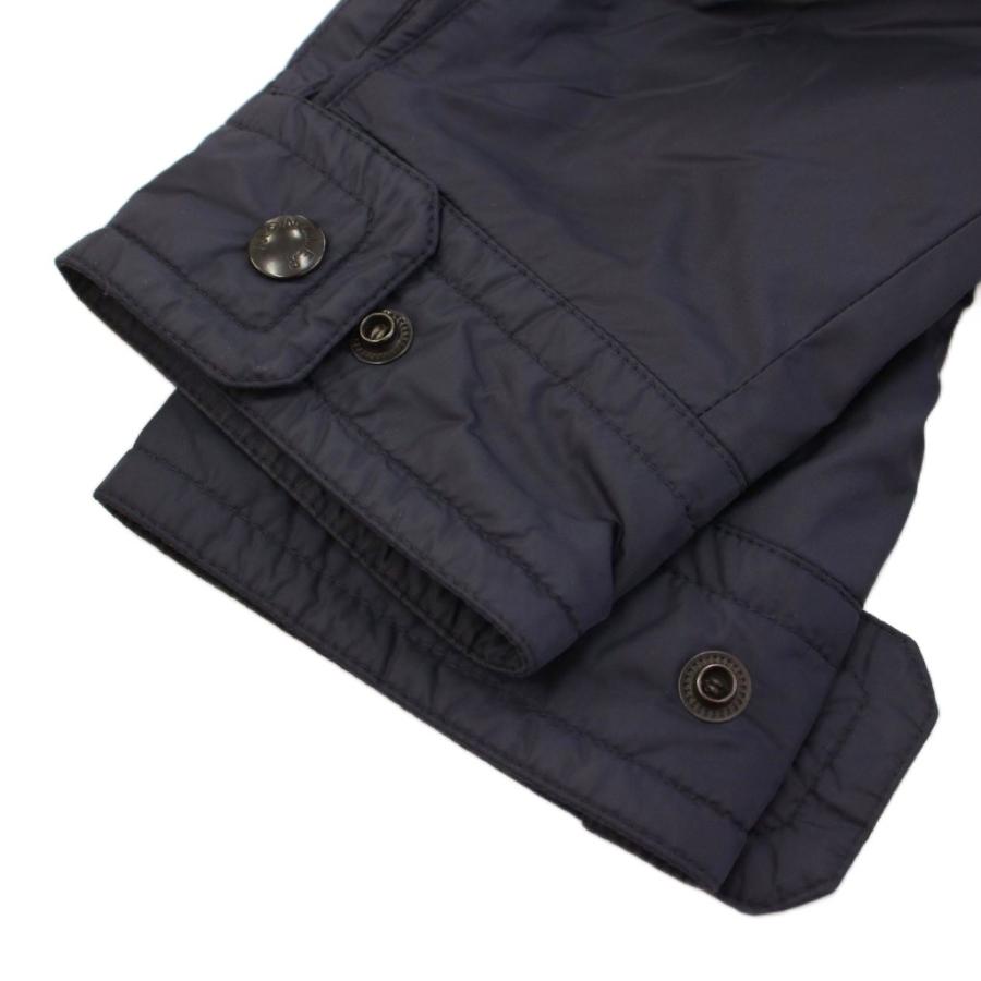 【中古】モンクレール JONATHAN ナイロンジャケット スタンドカラー アウター ジップアップ ロゴ 5 紺 ネイビー MONCLER（モンクレール） MONCLER JONATHAN ナイロンジャケット