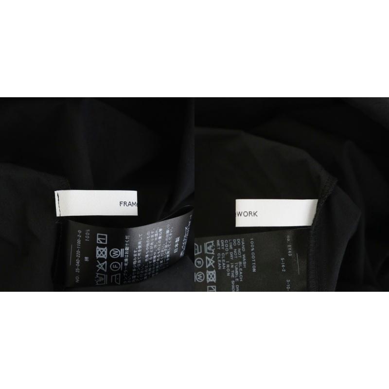 未使用品 フレームワーク Framework 25SS ボリュームフレアワンピース