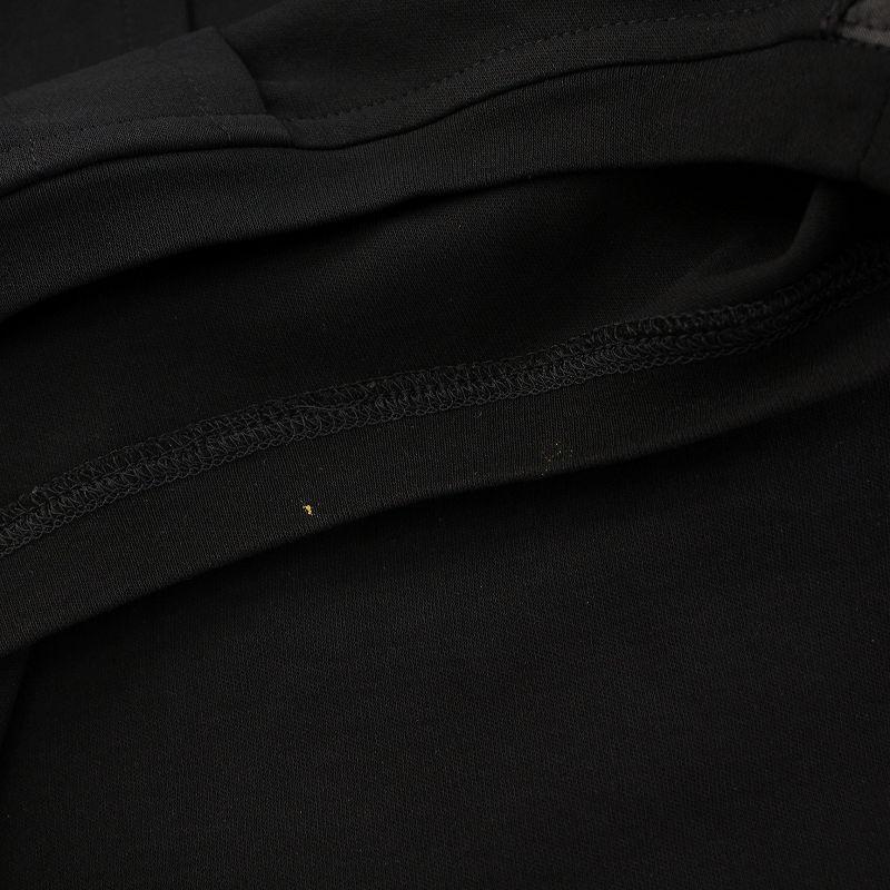 【中古】エポカ EPOCA ワンピース マキシ ロング 半袖 フレンチスリーブ 無地 ストレッチ クルーネック 40 黒 エポカ EPOCA ワンピース マキシ ロング 半袖 フレンチスリーブ 無地